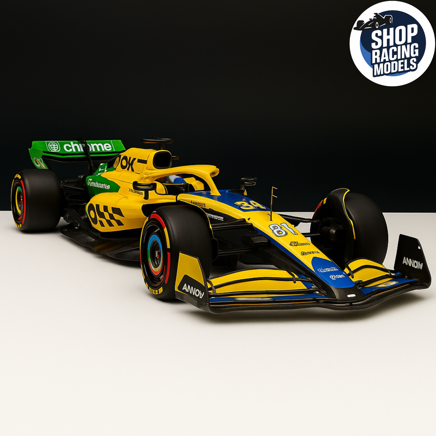 2024 McLaren MCL38 Oscar Piastri (Monaco)